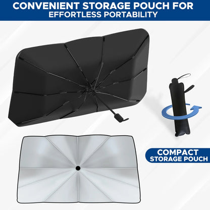 🚗🔥 Le Pare-Soleil Parapluie qui Protège Votre Voiture en 3 Secondes ! 🌞