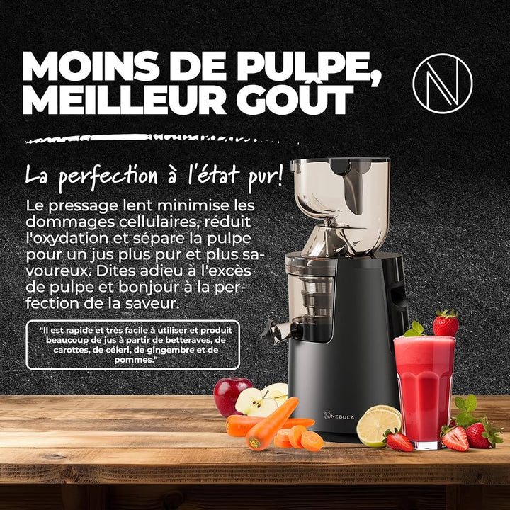 GÉANT EXTRACTEUR DE JUS ( Réduction 50% + Livraison GRATUITE )